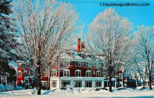 St. Elmo Hotel Winter Scene