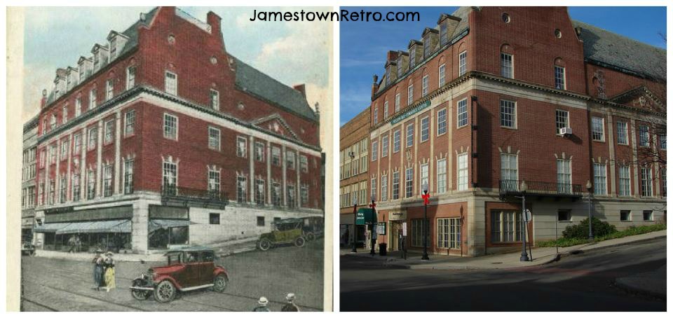 Masonic Temple - Then and Now JR