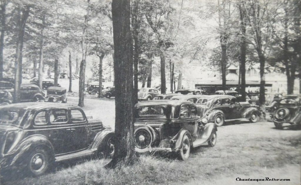1930s Lily Dale New York Assembly Parking Lot 2